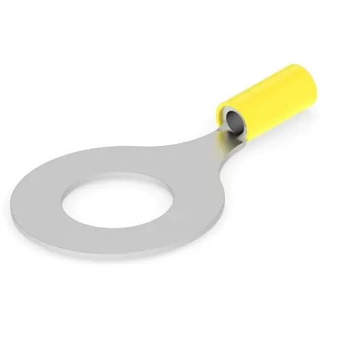 Isolierter Ringkabelschuh, 2,62-6,64 mm², AWG 12 bis 10, 16.66 mm, M16, gelb, 324615 Schnäppchen
