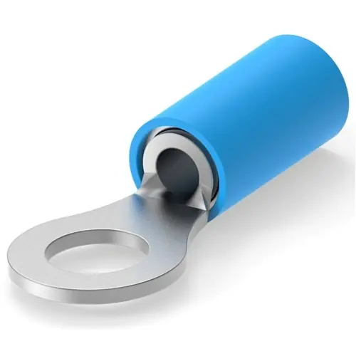 Saisonangebot Isolierter Ringkabelschuh, 1,25-2,0 mm², AWG 16, 5 mm, blau, 31903