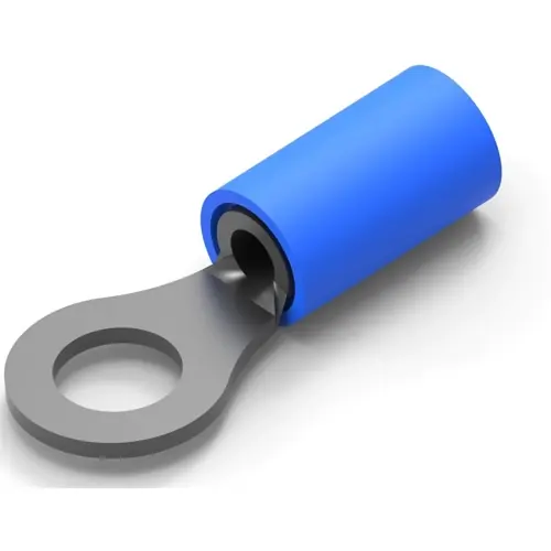 Isolierter Ringkabelschuh, 1,04-2,62 mm², AWG 16 bis 14, 5 mm, blau, 8-36160-1 Bestpreis