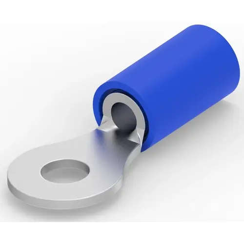 Isolierter Ringkabelschuh, 1,04-2,62 mm², AWG 16 bis 14, 3.68 mm, M3,5, blau, 36157 Direktkauf