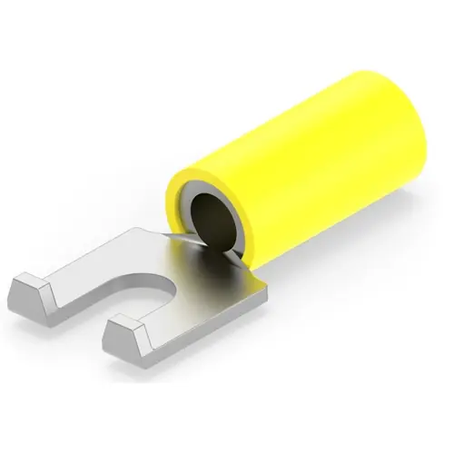 Isolierter Ringkabelschuh, 1,04-2,62 mm², AWG 16 bis 14, 4.82 mm, gelb, 34805 Ausverkauf