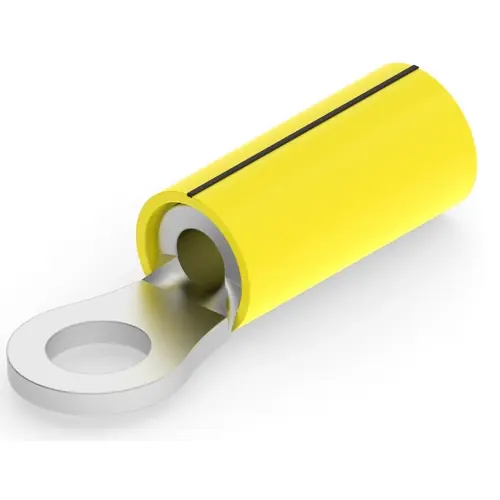 Highlight Isolierter Ringkabelschuh, 1,25-2,0 mm², AWG 16 bis 14, 4.82 mm, gelb, 320630
