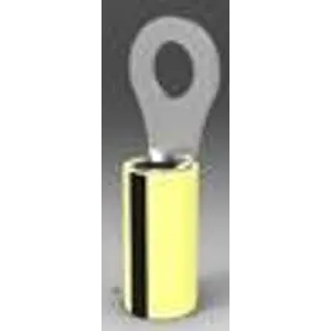 Isolierter Ringkabelschuh, 1,04-2,62 mm², AWG 16 bis 14, 4.34 mm, M4, gelb, 35106 Beliebt