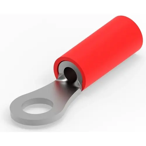 Nur Heute Isolierter Ringkabelschuh, 0,5-0,6 mm², AWG 20, 3.68 mm, M3,5, rot, 51863-3