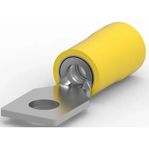 Preiswert Isolierter Ringkabelschuh, 2,62-6,64 mm², AWG 12 bis 10, 3.35 mm, M3, gelb, 327954