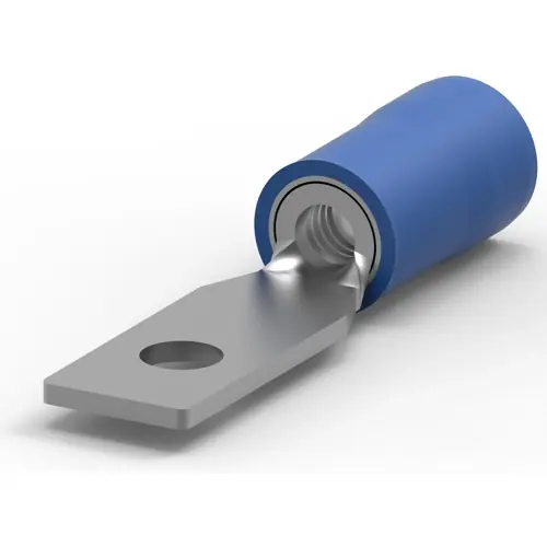 Isolierter Ringkabelschuh, 1,04-2,62 mm², AWG 16 bis 14, 3.73 mm, M3,5, blau, 2-327958-4 Neue Kollektion