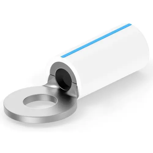 Neuheit Isolierter Ringkabelschuh, 1,04-2,64 mm², AWG 16 bis 14, 5 mm, natur, 696423-6