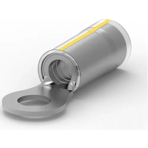 Isolierter Ringkabelschuh, 3,0-6,0 mm², AWG 12 bis 10, 5 mm, natur, 53425-1 Rabatt