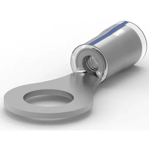 Isolierter Ringkabelschuh, 1,25-2,0 mm², AWG 16, 8.33 mm, M8, blau, 53420-1 Top-Preis