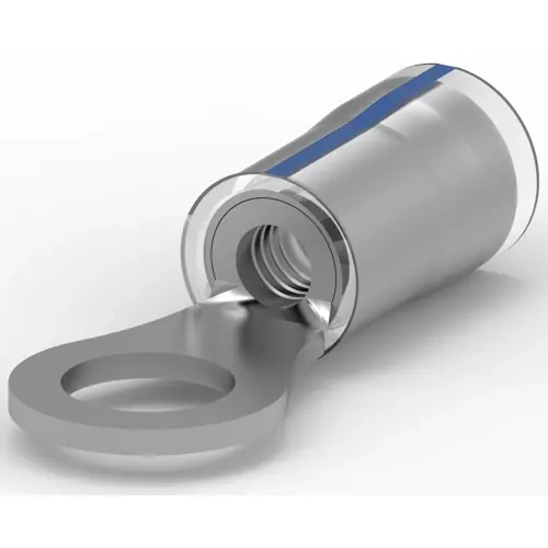 Isolierter Ringkabelschuh, 1,25-2,0 mm², AWG 16, 5 mm, natur, 53418-1 Begrenztes Angebot