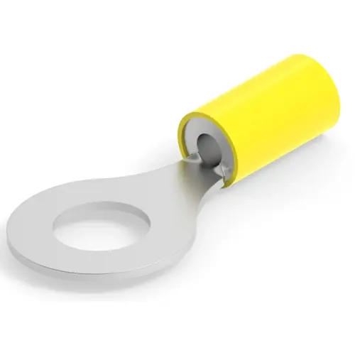 Isolierter Ringkabelschuh, 2,62-6,64 mm², AWG 12 bis 10, 10.3 mm, M10, gelb, 160138 Direkt Vom Hersteller