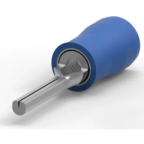 Isolierter Stiftkabelschuh, 1,0-2,6 mm², AWG 16 bis 14, 1.8 mm, blau, 165172 Expressversand