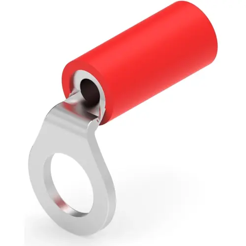 Isolierter Ringkabelschuh, 0,26-1,65 mm², AWG 22 bis 16, 5 mm, rot, 55148-1 Preiswert