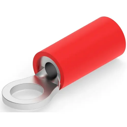 Isolierter Ringkabelschuh, 0,3-1,42 mm², AWG 22, 3.68 mm, rot, 8-34142-1 Solange Der Vorrat Reicht