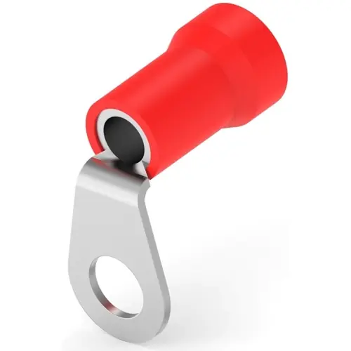 Isolierter Ringkabelschuh, 6,64-10,54 mm², AWG 8, 6.73 mm, M6, rot, 54725-1 Top-Seller