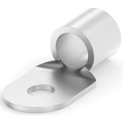 Preis Gesenkt Unisolierter Ringkabelschuh, 76,3-97 mm², AWG 6, 10 mm, M10, metall, 160003