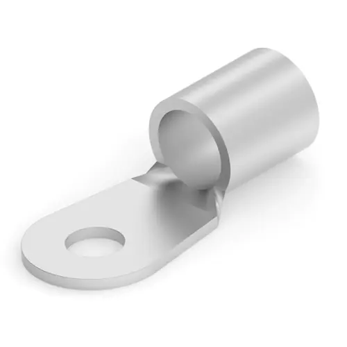 Unisolierter Ringkabelschuh, 42,4-60,6 mm², AWG 1, 8.33 mm, M8, metall, 321867 Preisknaller