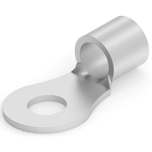 Kostenloser Versand Unisolierter Ringkabelschuh, 26,7-42,4 mm², AWG 2, 9.53 mm, metall, 35184