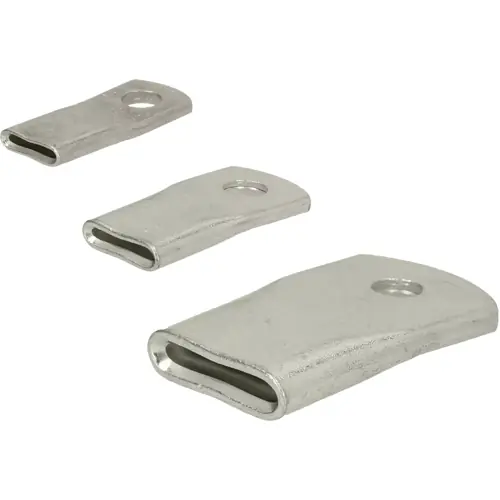 Unisolierter Flachband-Kabelschuh, 10 mm², M10, metall, 87841072 Günstig