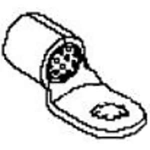 Abverkauf Unisolierter Ringkabelschuh, 14 mm², AWG 8, 5 mm, M6, 50719-1