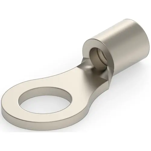 Versand Am Gleichen Tag Unisolierter Ringkabelschuh, 0,26-1,65 mm², AWG 22 bis 16, 4.34 mm, M4, metall, 322798