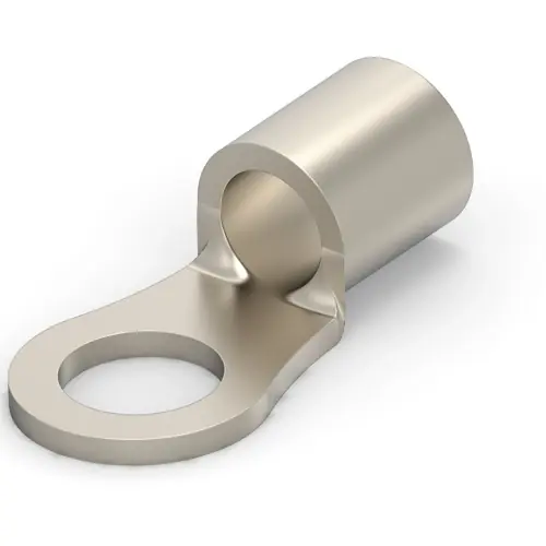 Beliebt Unisolierter Ringkabelschuh, 16,8-26,7 mm², AWG 4, 9.91 mm, metall, 323175