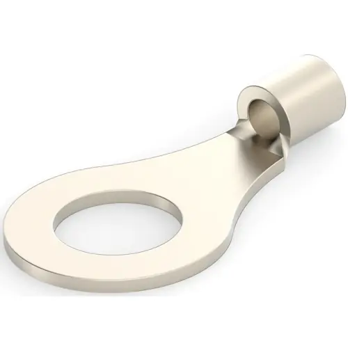 Unisolierter Ringkabelschuh, 1,25-2,0 mm², AWG 16 bis 14, 6.73 mm, M6, metall, 322339 Sonderaktion