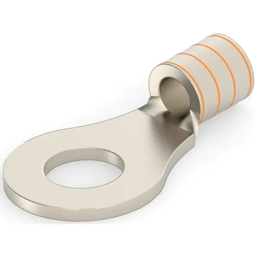 Unisolierter Ringkabelschuh, 1,25-2,0 mm², AWG 16 bis 14, 4.34 mm, metall, 322334 Preiswert