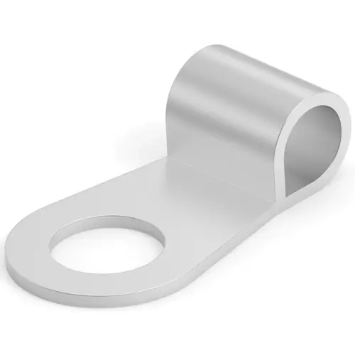 Preis Gesenkt Unisolierter Ringkabelschuh, 16,8-26,7 mm², AWG 4, 9.53 mm, metall, 321121