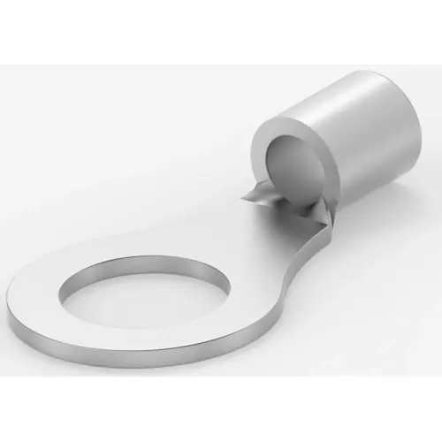 Neue Kollektion Unisolierter Ringkabelschuh, 3,0-6,0 mm², AWG 12 bis 10, 7.92 mm, M8, metall, 8-33459-2