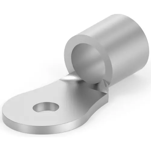 Neue Kollektion Unisolierter Ringkabelschuh, 21 mm², AWG 4, 5 mm, metall, 33468