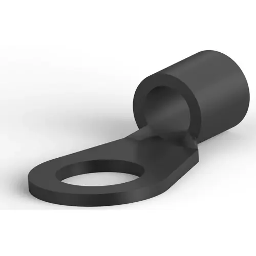 Unisolierter Ringkabelschuh, 10,5-16,8 mm², AWG 6, 9.9 mm, metall, 33467 Neue Ware