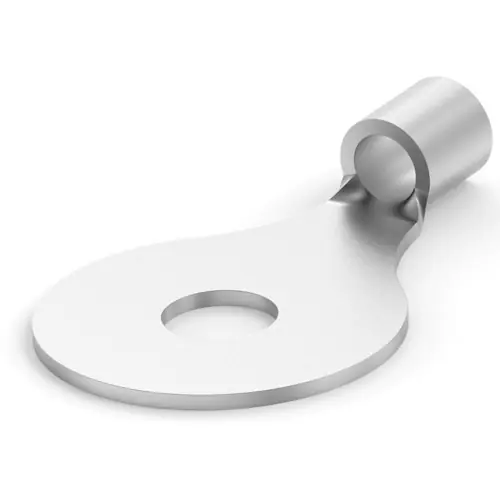 Direktkauf Unisolierter Ringkabelschuh, 10,5-16,8 mm², AWG 6, 9.91 mm, metall, 36807