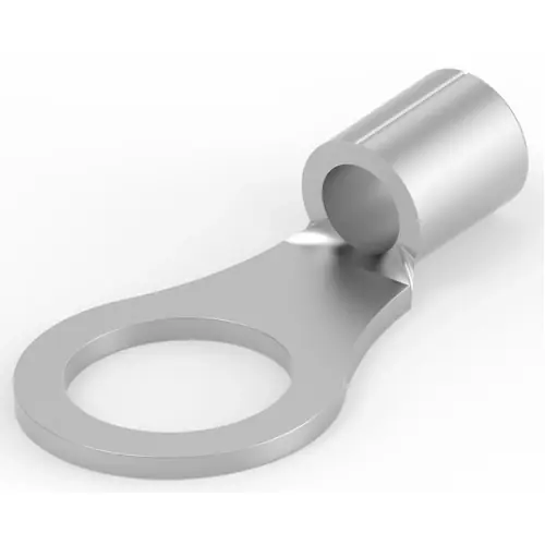 Unisolierter Ringkabelschuh, 8,0 mm², AWG 8, 10 mm, M10, metall, 184064-1 Preis Gesenkt