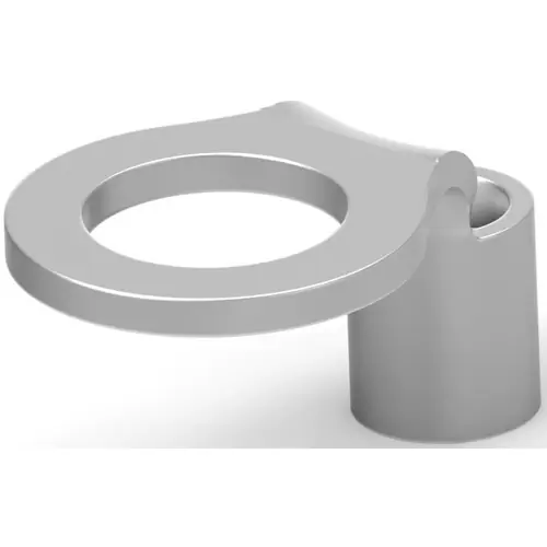 Unisolierter Ringkabelschuh, 0,3-1,42 mm², AWG 22 bis 16, 5 mm, metall, 322768 Highlight