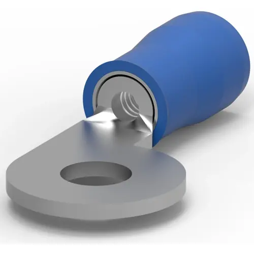 Isolierter Ringkabelschuh, 1,04-2,62 mm², AWG 16 bis 14, 3.68 mm, blau, 323817 Neue Kollektion