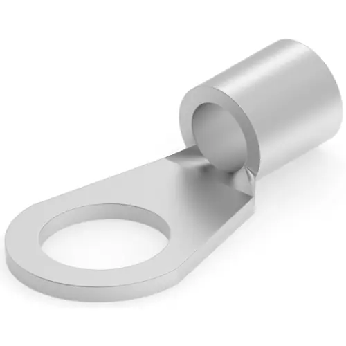 Unisolierter Ringkabelschuh, 13-15 mm², AWG 6, 10 mm, M10, 2-1377172-3 Zertifiziert