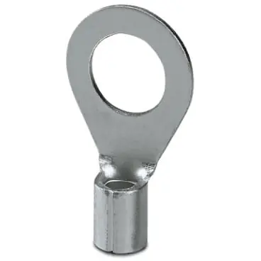 Unisolierter Ringkabelschuh, 10 mm², AWG 8, 10.5 mm, M10, metall, 3240092 Abverkauf