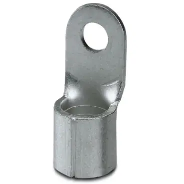 Markenware Unisolierter Ringkabelschuh, 125 mm², AWG 4, 10.5 mm, M10, metall, 3240125