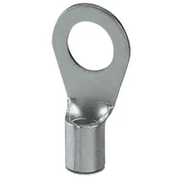 Preiswert Unisolierter Ringkabelschuh, 16 mm², AWG 6, 10.5 mm, M10, metall, 3240097
