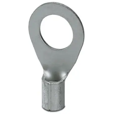 Unisolierter Ringkabelschuh, 16 mm², AWG 6, 13 mm, M12, metall, 3240098 Preisreduziert