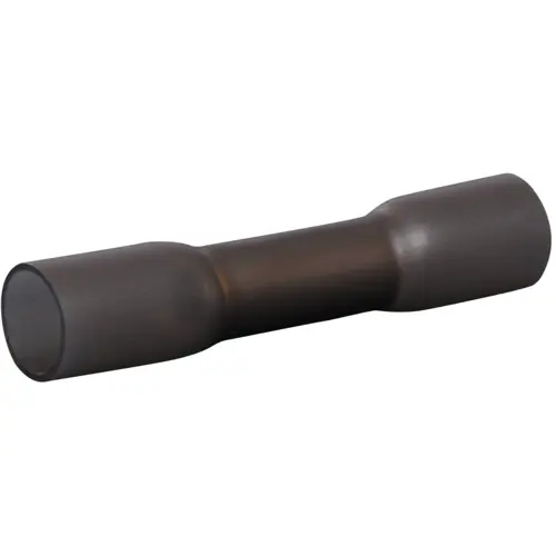 Stoßverbinder Set mit Wärmeschrumpfisolierung, 2,5-4,0 mm², AWG 14 bis 12, schwarz, 38 mm, 22C468, Packung mit 80 Stück Aktuell