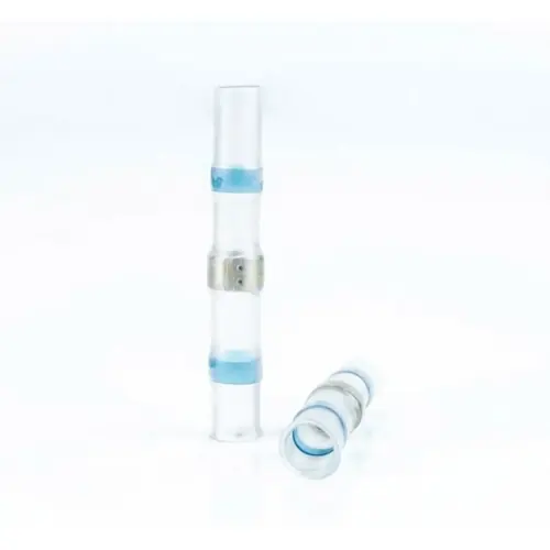 Ausverkauf Lötverbinder mit Wärmeschrumpfisolierung, 2,0-4,0 mm², blau, 42 mm, BYB-4-07F5085