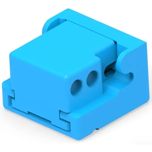 Abzweigklemme mit Isolation, AWG 18, blau, 24.5 mm, 1811027-2 Highlight