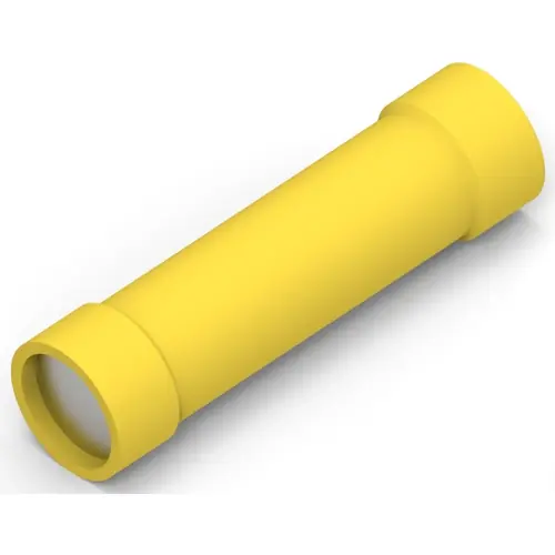 Stoßverbinder mit Isolation, 3,0-6,0 mm², AWG 12 bis 10, gelb, 29.46 mm, 34945 Online Kaufen