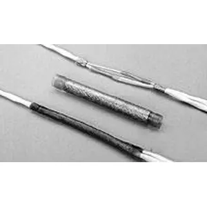 Stoßverbinder Set mit Wärmeschrumpfisolierung, 0,75-1,5 mm², AWG 18 bis 16, transparent blau, 105.92 mm, 608633-000 Echt