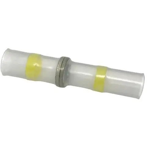 Stoßverbinder mit Wärmeschrumpfisolierung, 2,8-6,0 mm², transparent, 42 mm, C21881-000 Neu