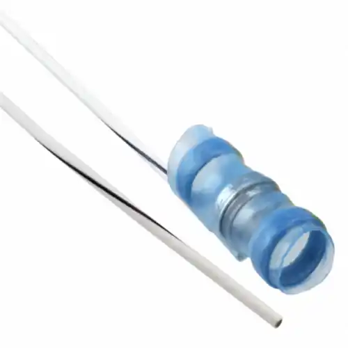 Stoßverbinder mit Wärmeschrumpfisolierung, 0,61 mm², AWG 20, weiß/schwarz, 19.1 mm, 839158-000 Rabatt