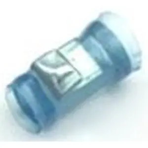 Endverbinder mit Wärmeschrumpfisolierung, 0,34-0,36 mm², AWG 22, transparent blau, 17.2 mm, 359403-000 Direkt Vom Hersteller