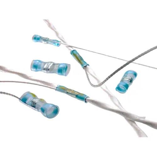 Stoßverbinder mit Wärmeschrumpfisolierung, transparent blau, 16.5 mm, CA7641-000 Bestseller